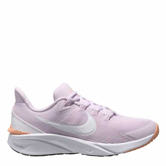 Nike Star Runner 4 Big Kids Road Running Shoes Сиво/Кайсия 