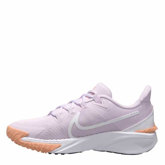 Nike Star Runner 4 Big Kids Road Running Shoes Сиво/Кайсия 