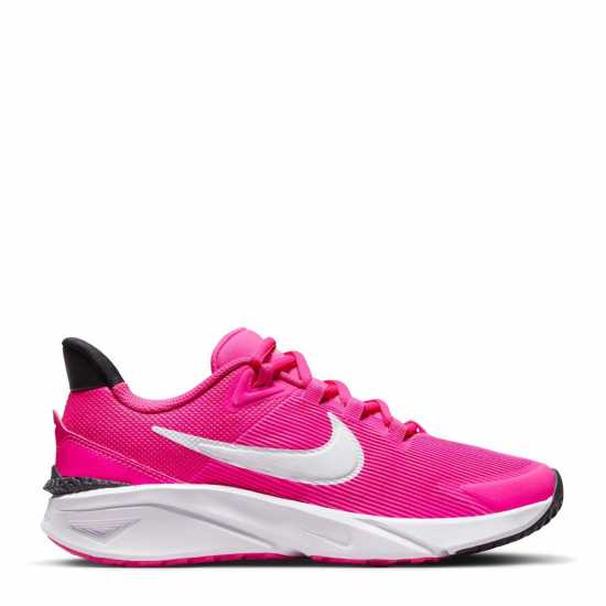 Nike Star Runner 4 Big Kids Road Running Shoes Pink/White Nike Star Runner 4 Big Kids Road Running Shoes Pink/White