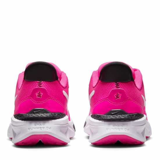 Nike Star Runner 4 Big Kids Road Running Shoes Pink/White Nike Star Runner 4 Big Kids Road Running Shoes Pink/White