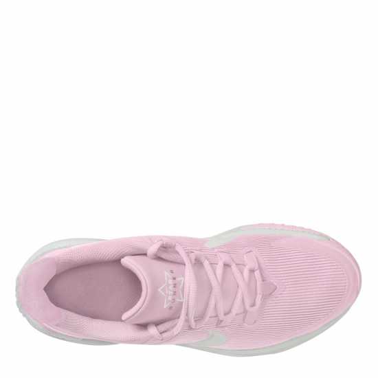 Nike Star Runner 4 Big Kids Road Running Shoes Розово/Бяло 