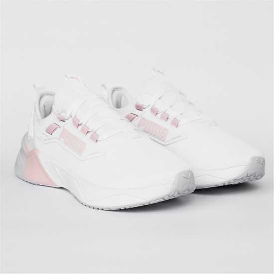 Puma Юношески Обувки Retaliate 3 Running Shoes Juniors Бяло/Розово 