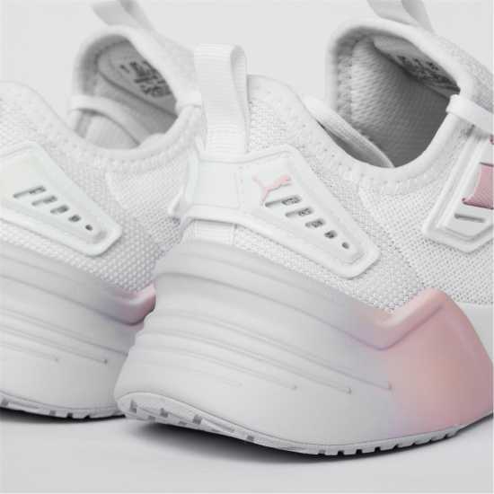 Puma Юношески Обувки Retaliate 3 Running Shoes Juniors Бяло/Розово 