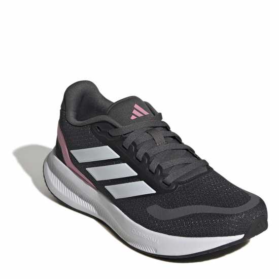 Adidas Детски Маратонки Runfalcon 5 Kids Trainers Сиво/Розово Adidas Детски Маратонки Runfalcon 5 Kids Trainers Сиво/Розово