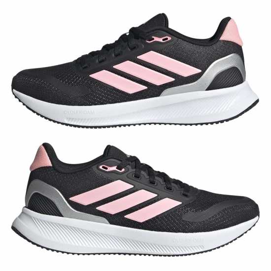 Adidas Детски Маратонки Runfalcon 5 Kids Trainers Черно/Розово Adidas Детски Маратонки Runfalcon 5 Kids Trainers Черно/Розово