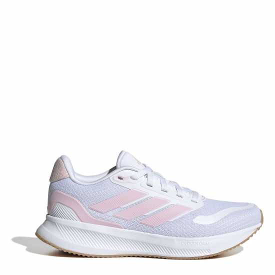 Adidas Детски Маратонки Runfalcon 5 Kids Trainers Бяло/Розово 