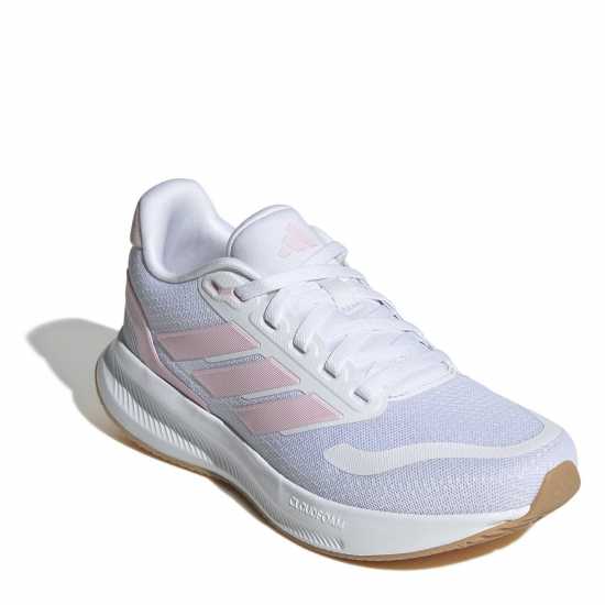 Adidas Детски Маратонки Runfalcon 5 Kids Trainers Бяло/Розово 