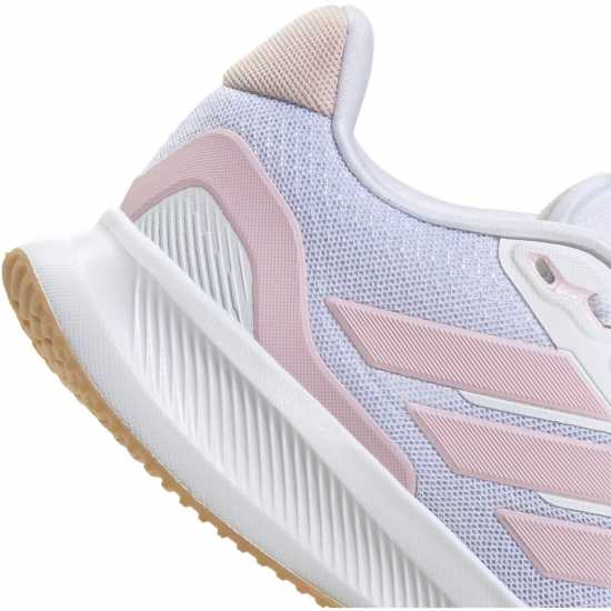 Adidas Детски Маратонки Runfalcon 5 Kids Trainers Бяло/Розово 