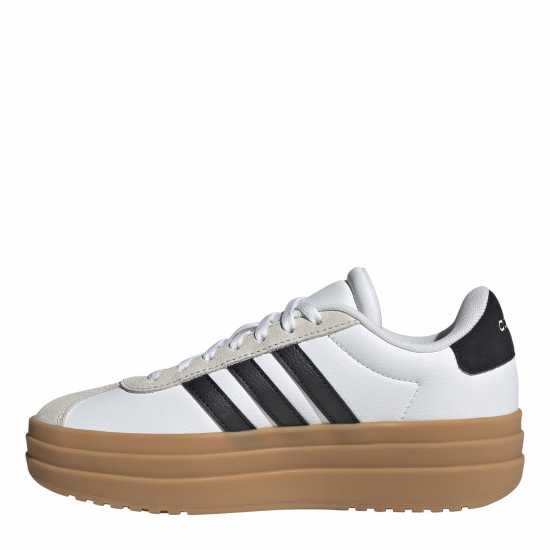 Adidas Vl Court Bold Low-Top Trainers Girls Бяло/Черно/Гума 