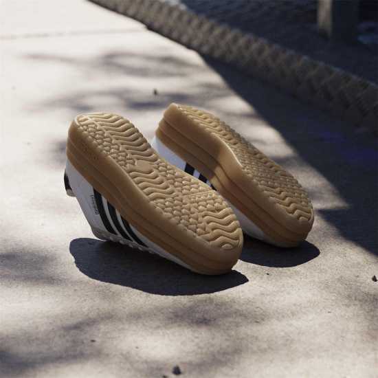 adidas Vl Court Bold Low-Top Trainers Girls Бяло/Черно/Гума 