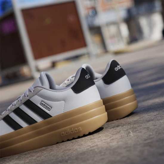 adidas Vl Court Bold Low-Top Trainers Girls Бяло/Черно/Гума 