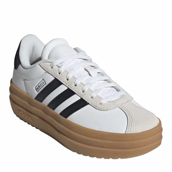 Adidas Vl Court Bold Low-Top Trainers Girls Бяло/Черно/Гума 