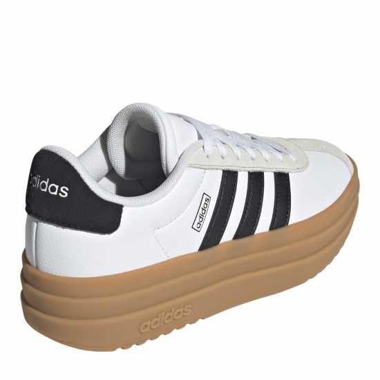 Adidas Vl Court Bold Low-Top Trainers Girls Бяло/Черно/Гума 