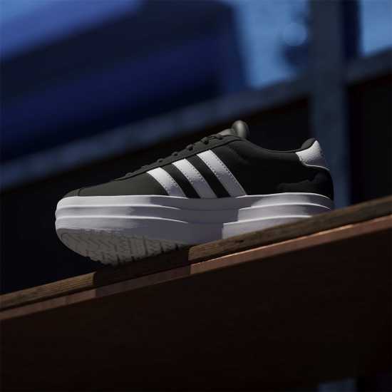 Adidas Vl Court Bold Low-Top Trainers Girls Черно/Бяло 