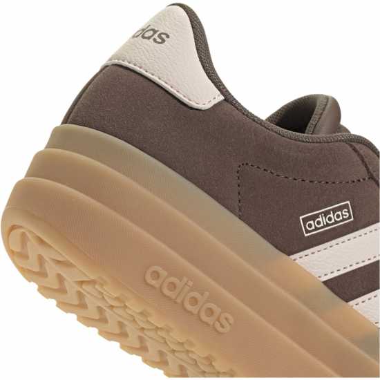 Adidas Vl Court Bold Low-Top Trainers Girls Earth Strata 