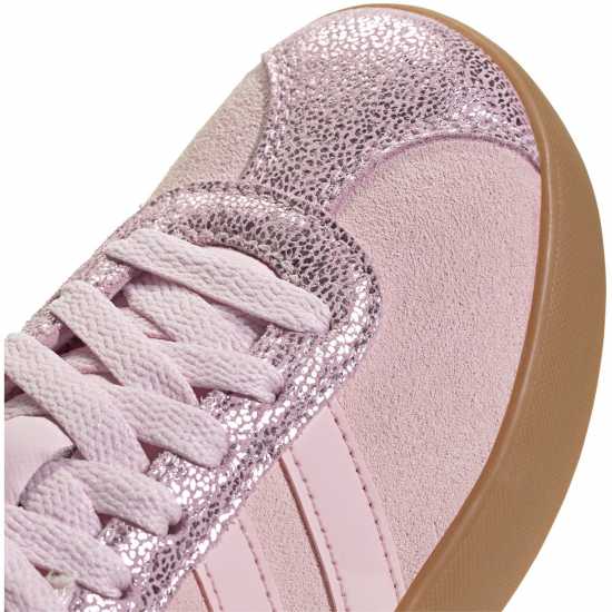 Adidas Юношески Обувки Vl Court 3.0 Shoes Juniors Розово блестящо Adidas Юношески Обувки Vl Court 3.0 Shoes Juniors Розово блестящо