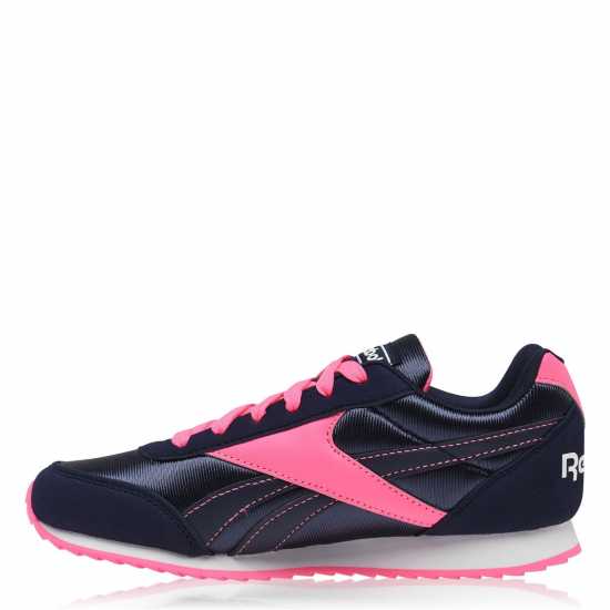 Reebok Jogger Rs Junior Girl Trainers Navy/Pink Детски маратонки