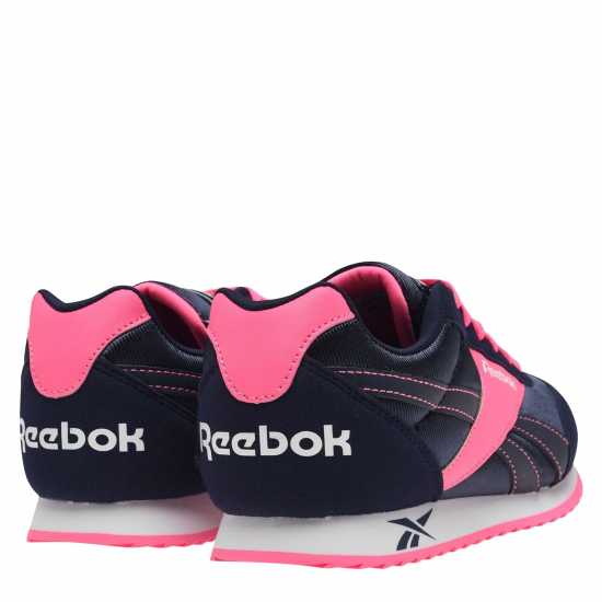 Reebok Jogger Rs Junior Girl Trainers Navy/Pink Детски маратонки
