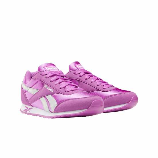 Reebok Jogger Rs Junior Girl Trainers Violet/Silver Детски маратонки