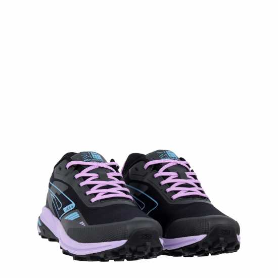 Karrimor Юношески Обувки Verge Running Shoes Juniors Black/Lilac Детски маратонки