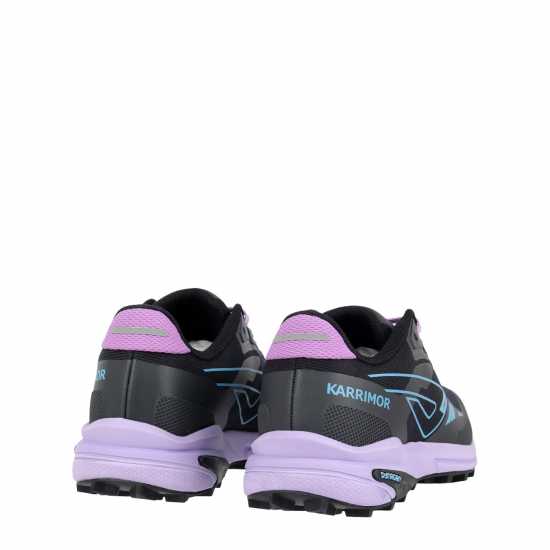 Karrimor Юношески Обувки Verge Running Shoes Juniors Black/Lilac Детски маратонки