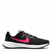 Nike Revolution 6 Big Kids' Running Shoe Black/Pink Детски маратонки