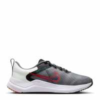 Nike Downshifter 12 Big Kids' Road Running Shoes Grey/Pink Детски маратонки