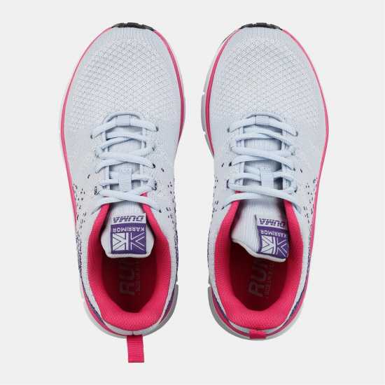 Karrimor Юношески Обувки Duma 6 Running Shoes Junior Girls Sky Blue/Purple 