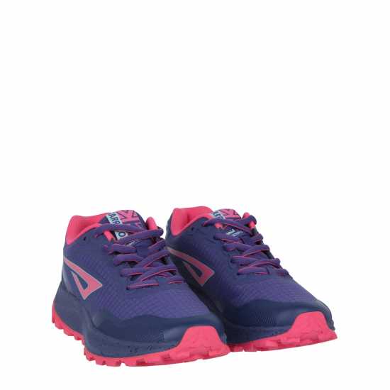 Karrimor Tempo Trail Trainers Girls Лилаво/Розово Детски маратонки