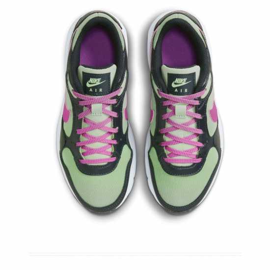 Nike Средни Маратонки За Момичета Air Max Sc Junior Girls Trainers Grey/Purple Детски маратонки