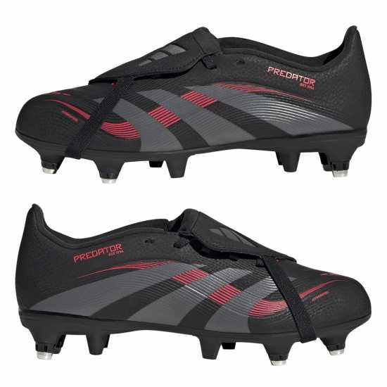 Adidas Predator League Fold-Over Tongue Childrens Soft Ground Football Boots Adidas Predator League Fold-Over Tongue Childrens Soft Ground Football Boots