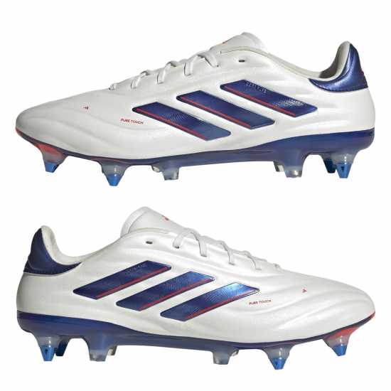 Adidas Copa Pure Ii Elite Juniors Soft Ground Football Boots Ftwr White Детски футболни бутонки