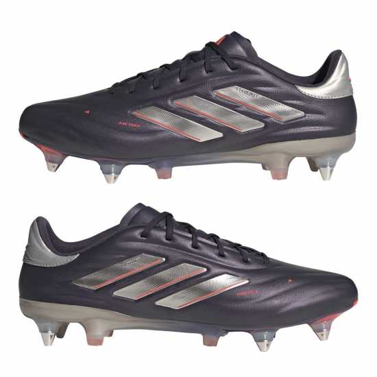 Adidas Copa Pure Ii Elite Juniors Soft Ground Football Boots Aurora Black Детски футболни бутонки