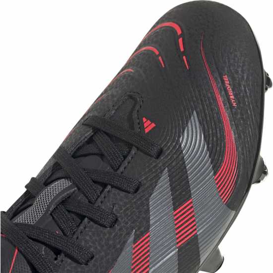 Adidas Predator League Juniors Soft Ground Football Boots Черно/Сиво 