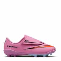Nike Mercurial Vapour 16 Club Childrens Firm Ground Football Boots Pink/Black Детски футболни бутонки
