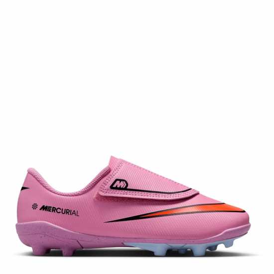 Nike Mercurial Vapour 16 Club Childrens Firm Ground Football Boots Pink/Black Детски футболни бутонки