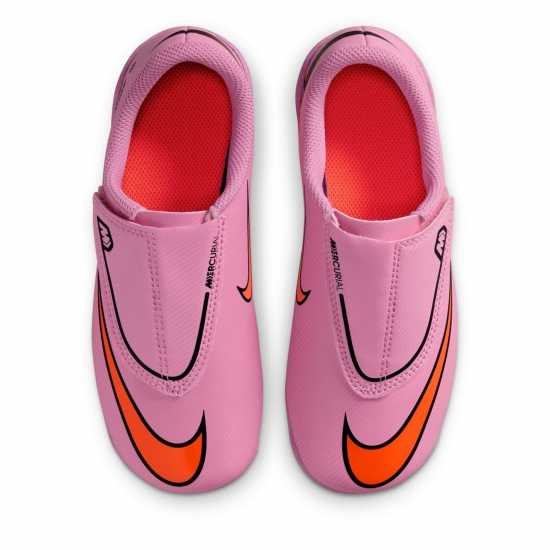 Nike Mercurial Vapour 16 Club Childrens Firm Ground Football Boots Pink/Black Детски футболни бутонки