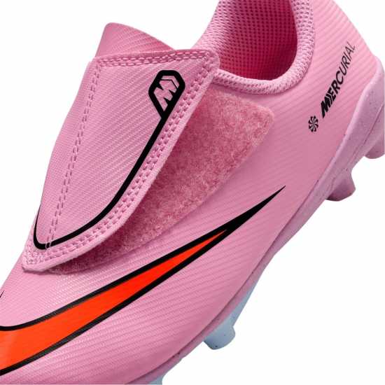 Nike Mercurial Vapour 16 Club Childrens Firm Ground Football Boots Pink/Black Детски футболни бутонки