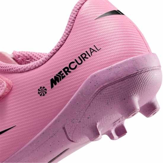 Nike Mercurial Vapour 16 Club Childrens Firm Ground Football Boots Pink/Black Детски футболни бутонки