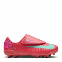 Nike Mercurial Vapour 16 Club Childrens Firm Ground Football Boots Червено/Зелено Детски футболни бутонки