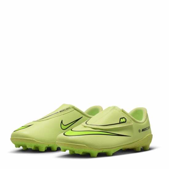 Nike Mercurial Vapour 16 Club Childrens Firm Ground Football Boots Волт/Кримсън Nike Mercurial Vapour 16 Club Childrens Firm Ground Football Boots Волт/Кримсън