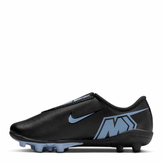 Nike Mercurial Vapour 16 Club Childrens Firm Ground Football Boots Black/Blue Детски футболни бутонки