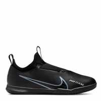 Nike Jr. Zoom Mercurial Vapor 15 Academy IC Little/Big Kids' Indoor/Court Soccer Shoes Blk/Grey/White Детски футболни бутонки