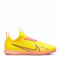 Nike Jr. Zoom Mercurial Vapor 15 Academy IC Little/Big Kids' Indoor/Court Football Boots Child Boys Yellow/Orange Детски футболни бутонки
