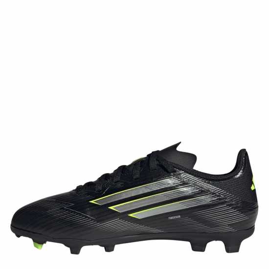 Adidas F50 League Childrens Firm Ground Football Boots Черно/Лимон 