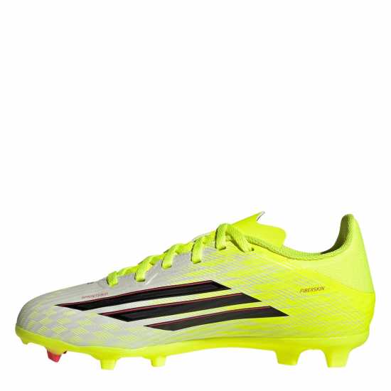 Adidas F50 League Childrens Firm Ground Football Boots Solar Yellow 