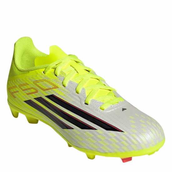 Adidas F50 League Childrens Firm Ground Football Boots Solar Yellow 