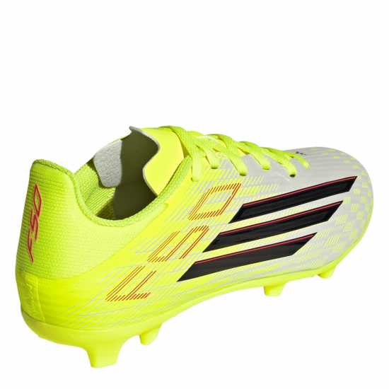 Adidas F50 League Childrens Firm Ground Football Boots Solar Yellow 