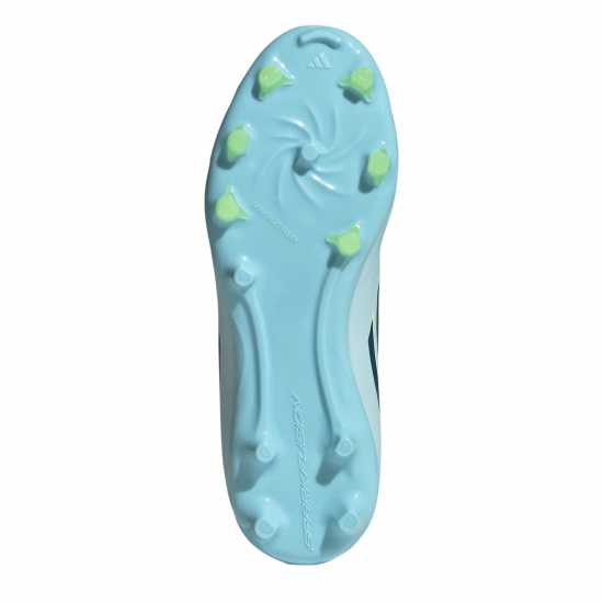 Adidas F50 League Childrens Firm Ground Football Boots Blue/Yellow 