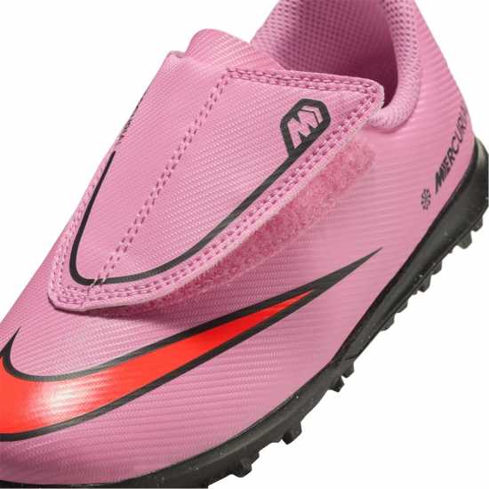 Nike Mercurial Vapour 16 Club Childrens Astro Turf Football Boots Pink/Black Детски футболни бутонки